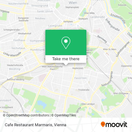 Cafe Restaurant Marmaris map