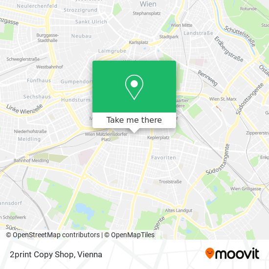 2print Copy Shop map