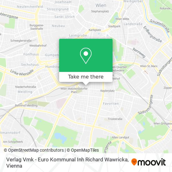 Verlag Vmk - Euro Kommunal Inh Richard Wawricka map