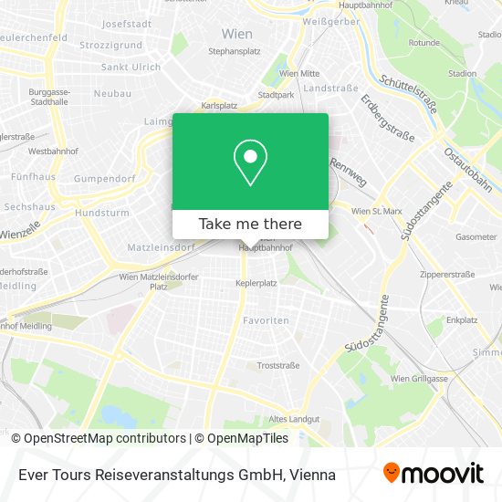 Ever Tours Reiseveranstaltungs GmbH map