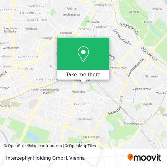 Interzephyr Holding GmbH map
