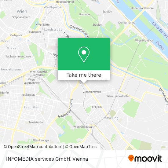 INFOMEDIA services GmbH map