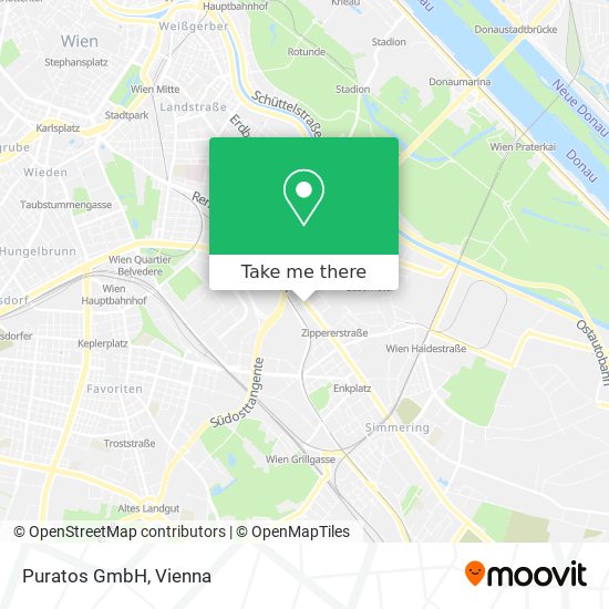 Puratos GmbH map