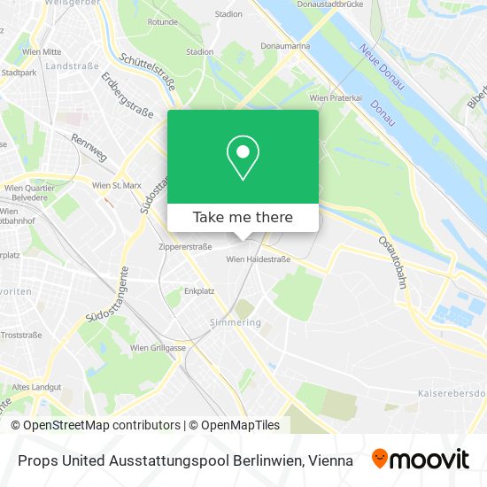 Props United Ausstattungspool Berlinwien map