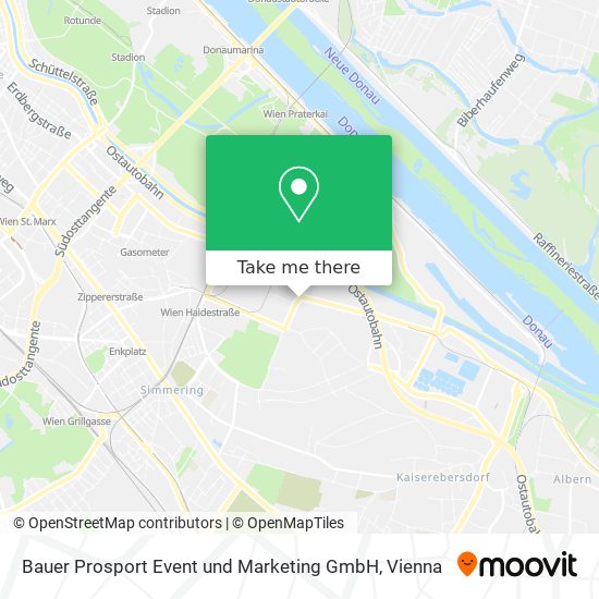 Bauer Prosport Event und Marketing GmbH map