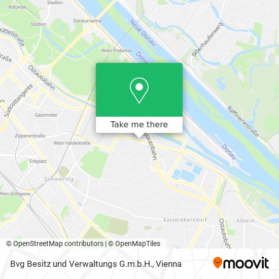 Bvg Besitz und Verwaltungs G.m.b.H. map