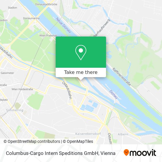 Columbus-Cargo Intern Speditions GmbH map