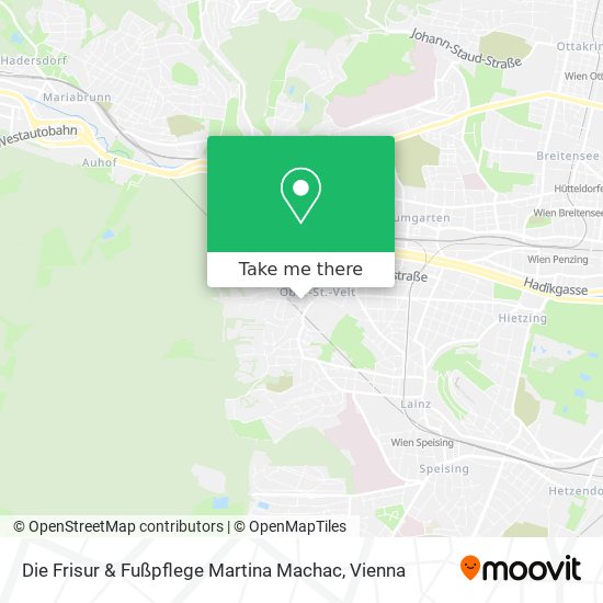 Die Frisur & Fußpflege Martina Machac map