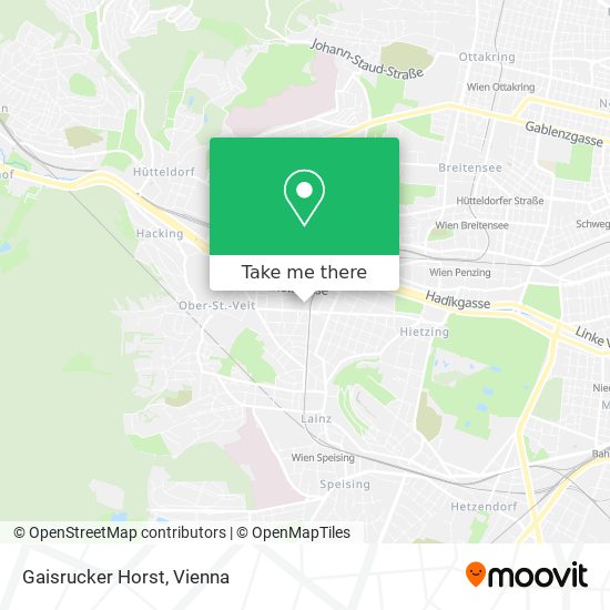 Gaisrucker Horst map