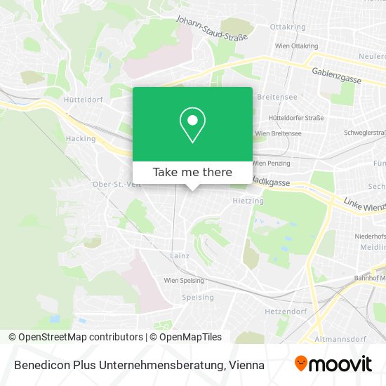 Benedicon Plus Unternehmensberatung map