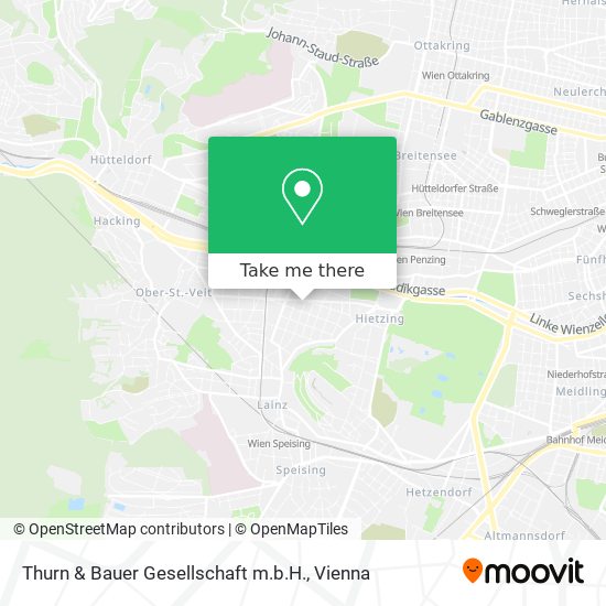 Thurn & Bauer Gesellschaft m.b.H. map
