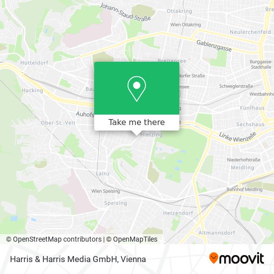 Harris & Harris Media GmbH map