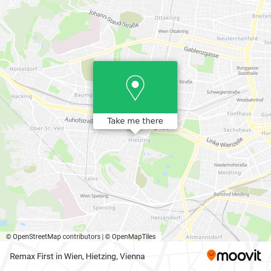 Remax First in Wien, Hietzing map