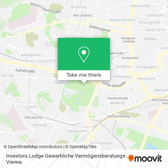 Investors Lodge Gewerbliche Vermögensberatungs- map