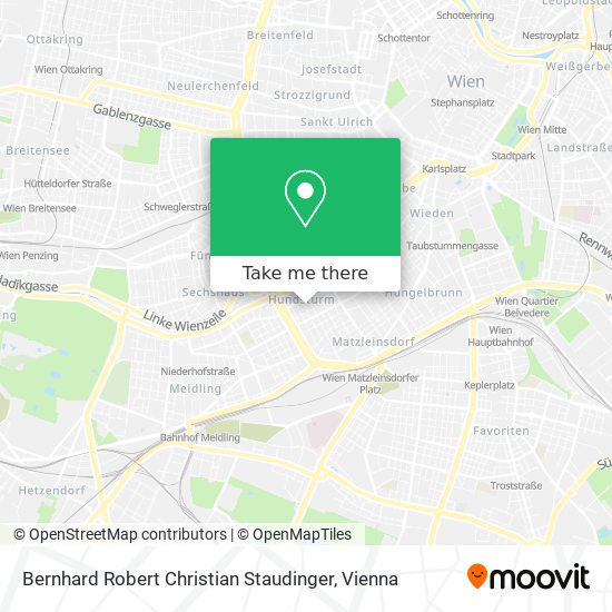 Bernhard Robert Christian Staudinger map