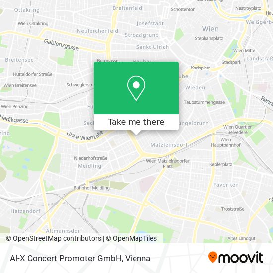 Al-X Concert Promoter GmbH map