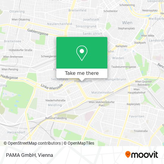 PAMA GmbH map