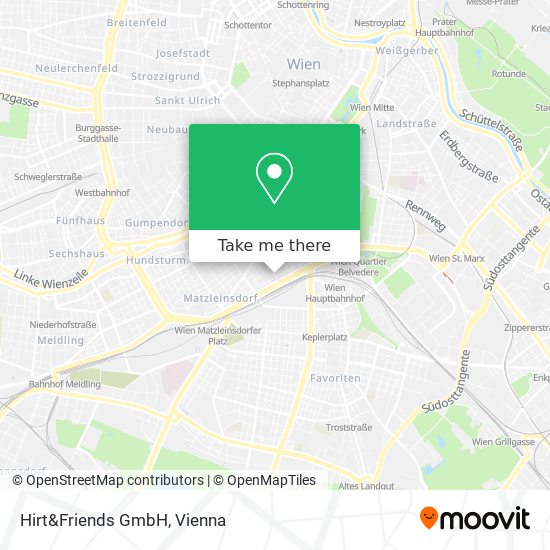 Hirt&Friends GmbH map