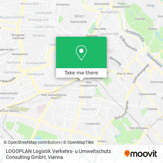 LOGOPLAN Logistik Verkehrs- u Umweltschutz Consulting GmbH map
