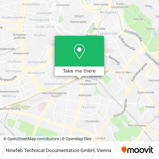 Ninefeb Technical Documentation GmbH map