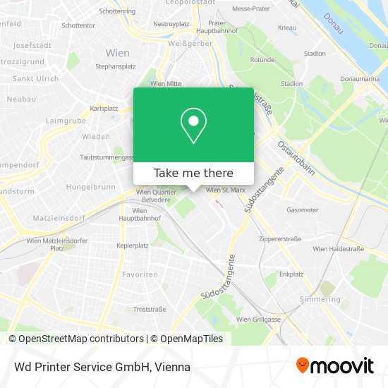 Wd Printer Service GmbH map