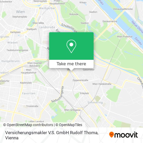 Versicherungsmakler V.S. GmbH Rudolf Thoma map