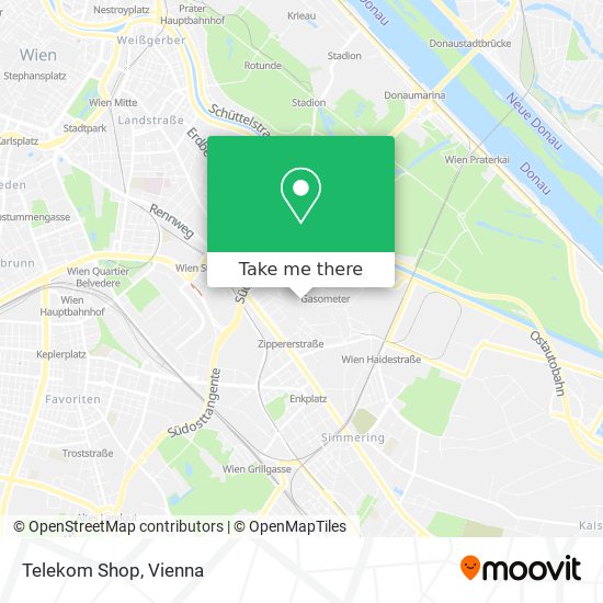 Telekom Shop map