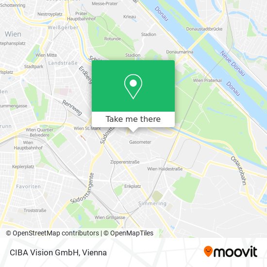 CIBA Vision GmbH map