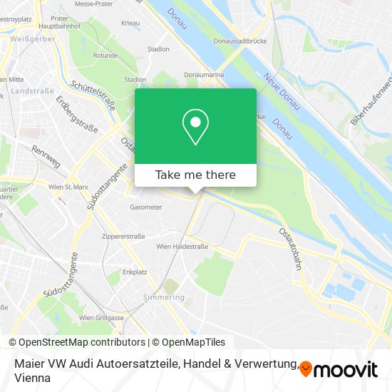 Maier VW Audi Autoersatzteile, Handel & Verwertung map
