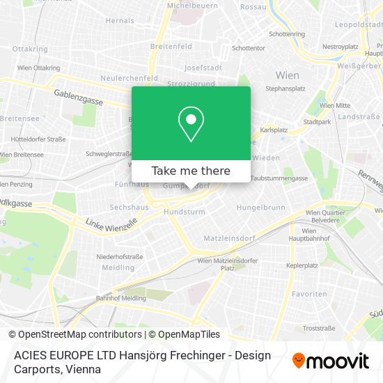 ACIES EUROPE LTD Hansjörg Frechinger - Design Carports map