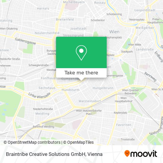 Braintribe Creative Solutions GmbH map