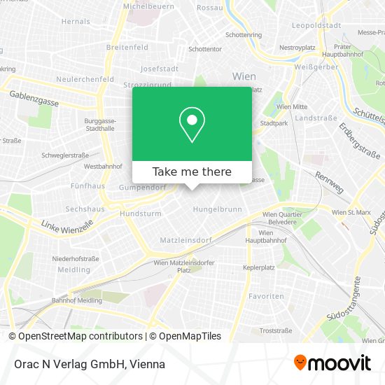 Orac N Verlag GmbH map