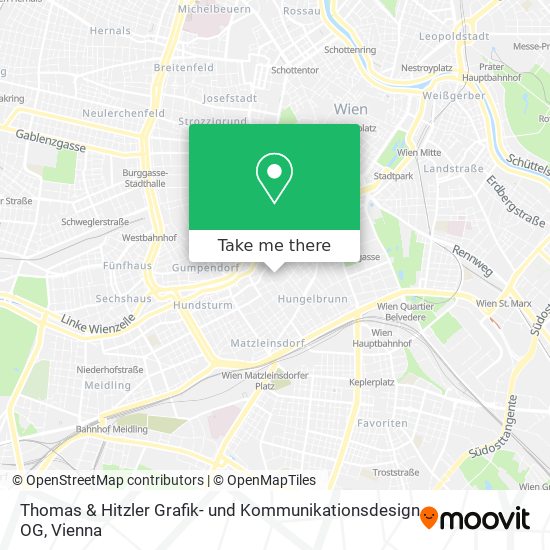 Thomas & Hitzler Grafik- und Kommunikationsdesign OG map