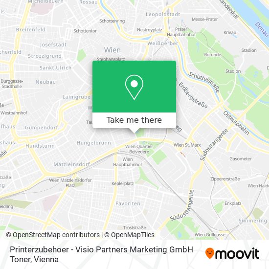 Printerzubehoer - Visio Partners Marketing GmbH Toner map