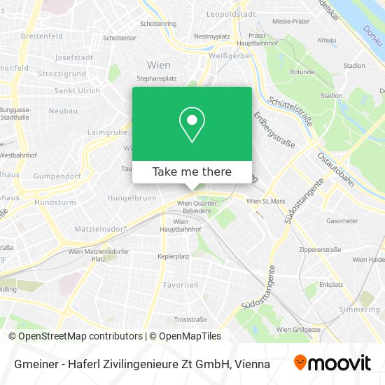 Gmeiner - Haferl Zivilingenieure Zt GmbH map