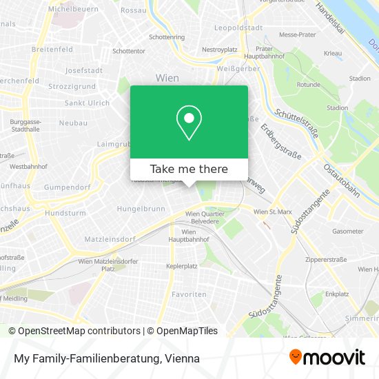My Family-Familienberatung map