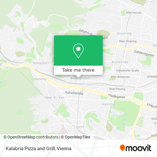 Kalabria Pizza and Grill map