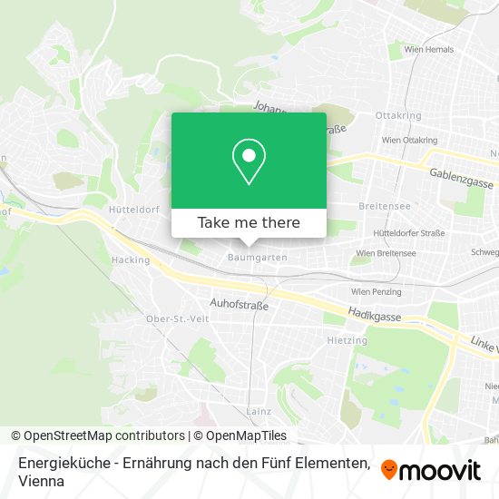 Energieküche - Ernährung nach den Fünf Elementen map