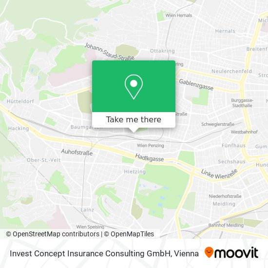 Invest Concept Insurance Consulting GmbH map