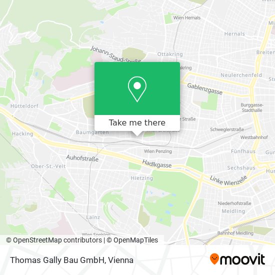 Thomas Gally Bau GmbH map