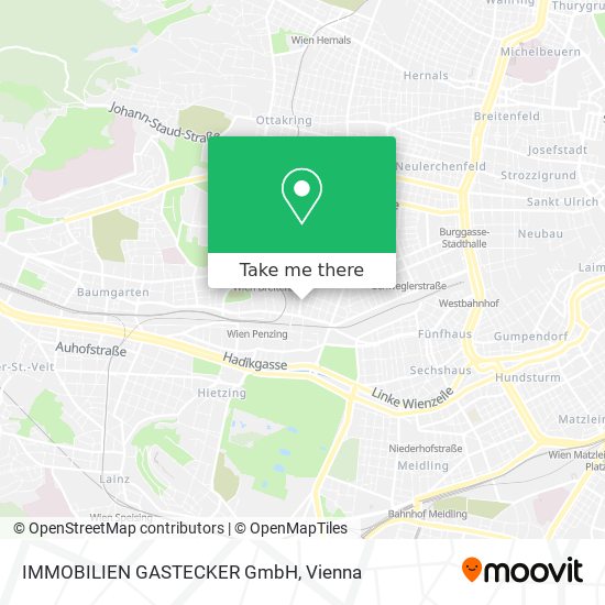 IMMOBILIEN GASTECKER GmbH map