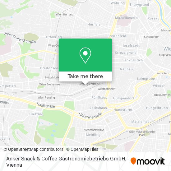 Anker Snack & Coffee Gastronomiebetriebs GmbH map