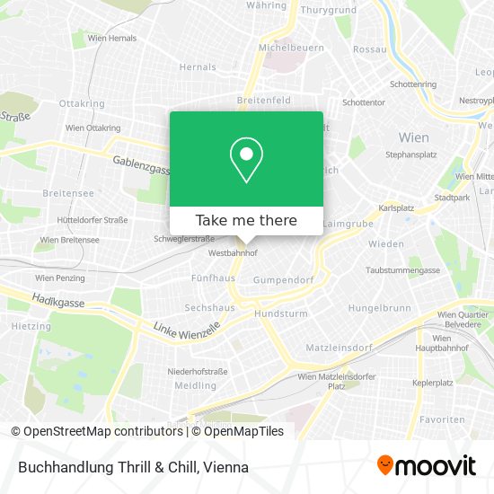 Buchhandlung Thrill & Chill map