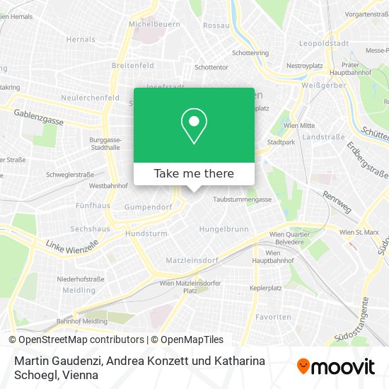 Martin Gaudenzi, Andrea Konzett und Katharina Schoegl map