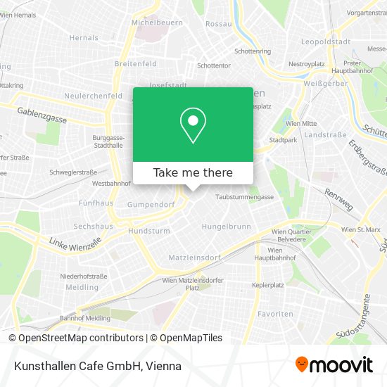 Kunsthallen Cafe GmbH map