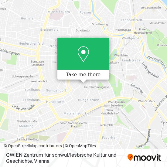 QWIEN Zentrum für schwul / lesbische Kultur und Geschichte map