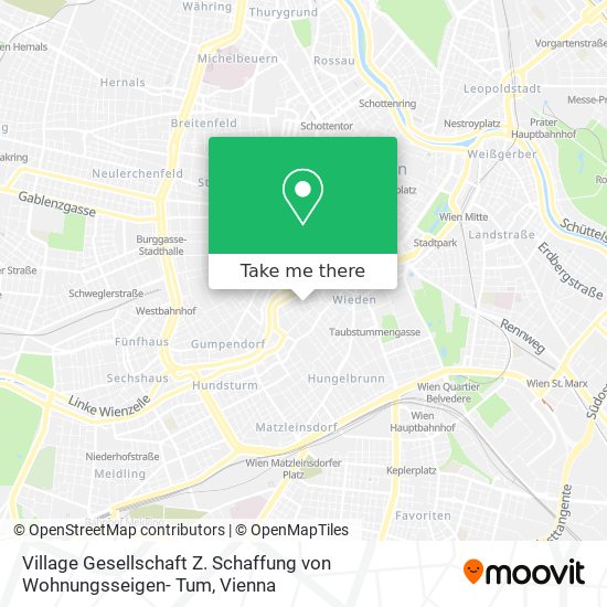 Village Gesellschaft Z. Schaffung von Wohnungsseigen- Tum map