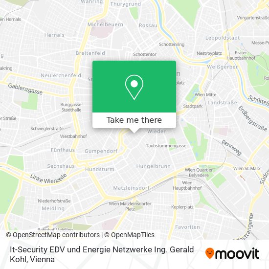 It-Security EDV und Energie Netzwerke Ing. Gerald Kohl map