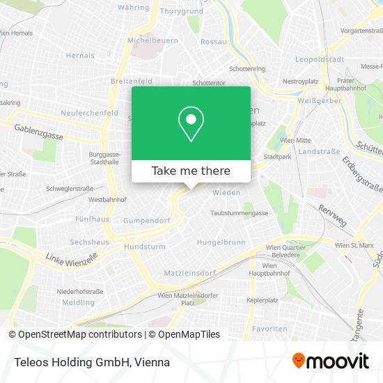 Teleos Holding GmbH map