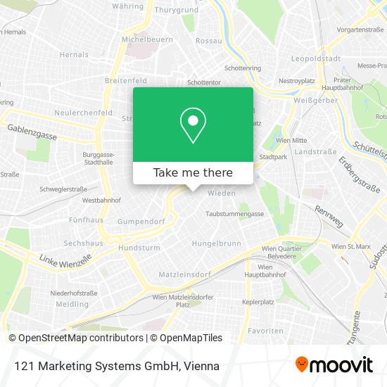 121 Marketing Systems GmbH map